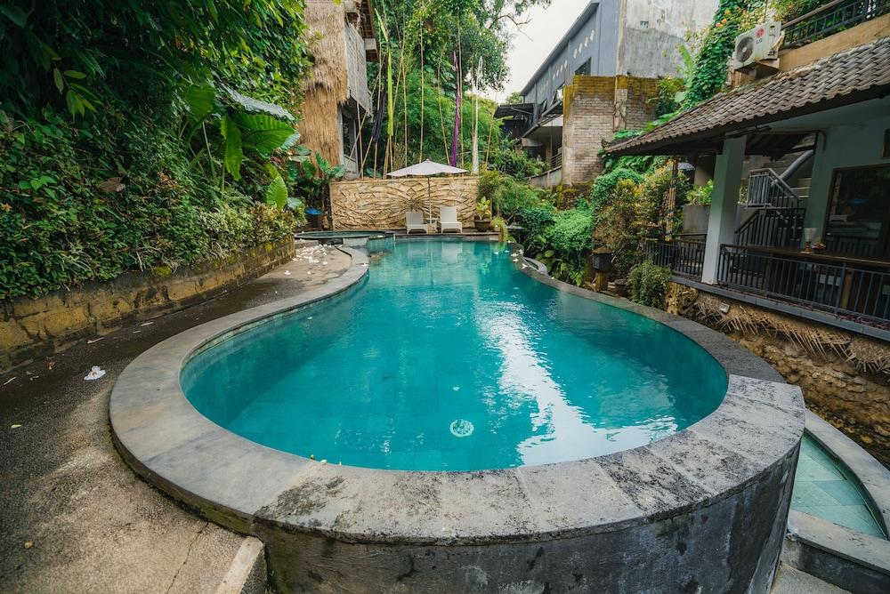 Hotel Tukad White House Ubud Exterior foto