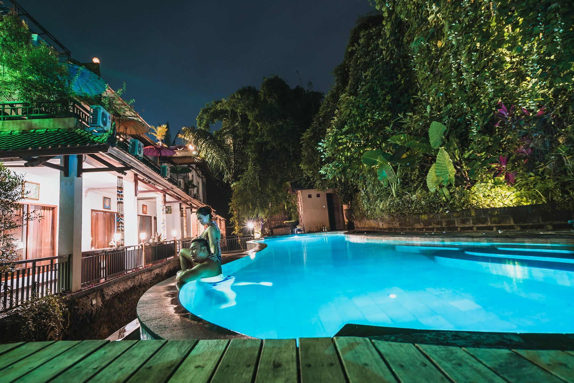 Hotel Tukad White House Ubud Exterior foto