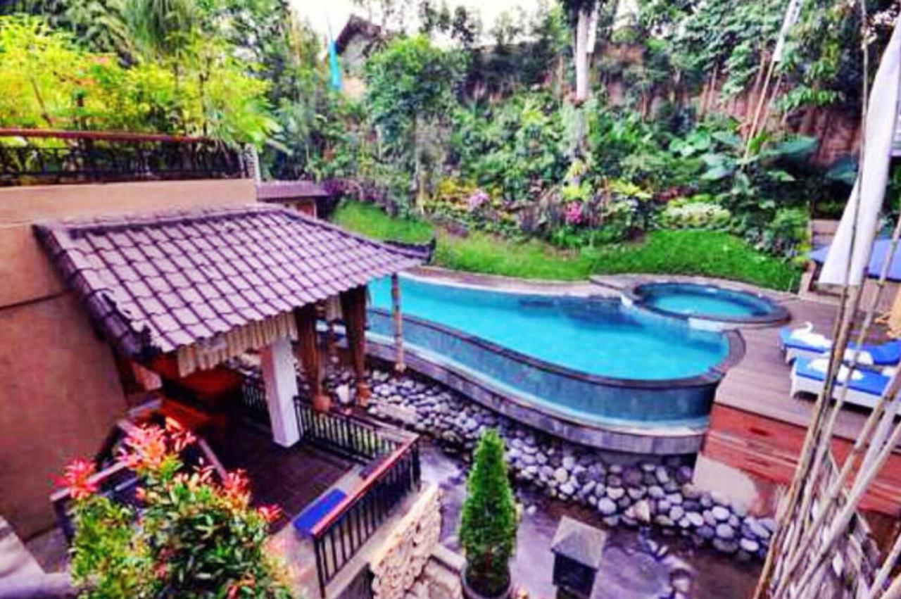 Hotel Tukad White House Ubud Exterior foto